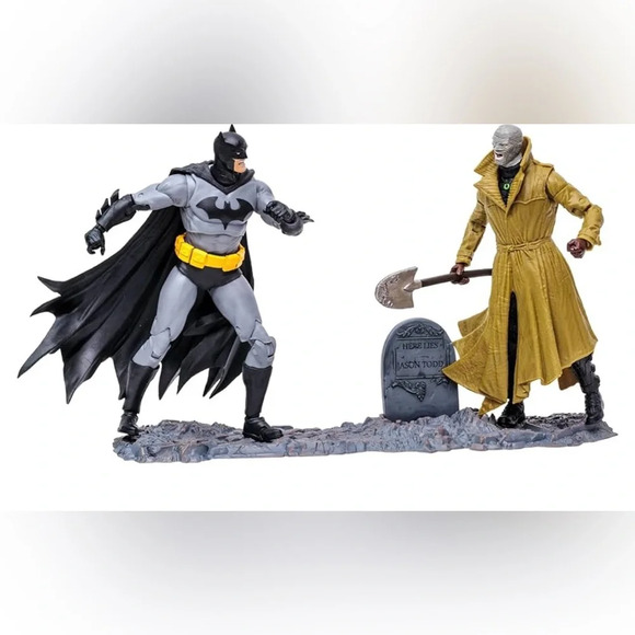 NWT Mcfarlane Toys- DC Multiverse Batman vs Hush 7” Action Figure Multipack - Picture 2 of 6